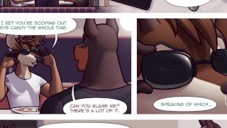 Furry Comic Dub: Heavy Lifting by SigmaX Part 1 (Furry comics, Furries, Furry Sex, Furry)