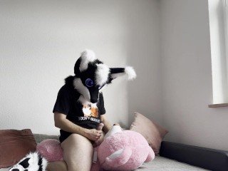 Furry Fursuit Coudle and Fuck Giant Plush Bear || Plushophilia Plushie || Therian